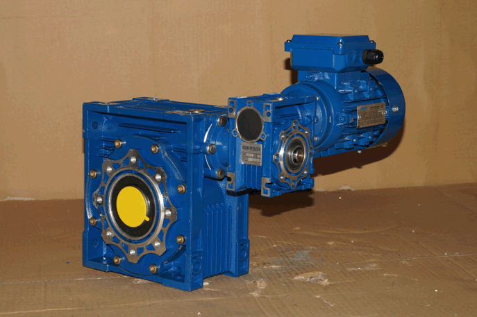 Двухступенчатый червячный мотор-редуктор DRV